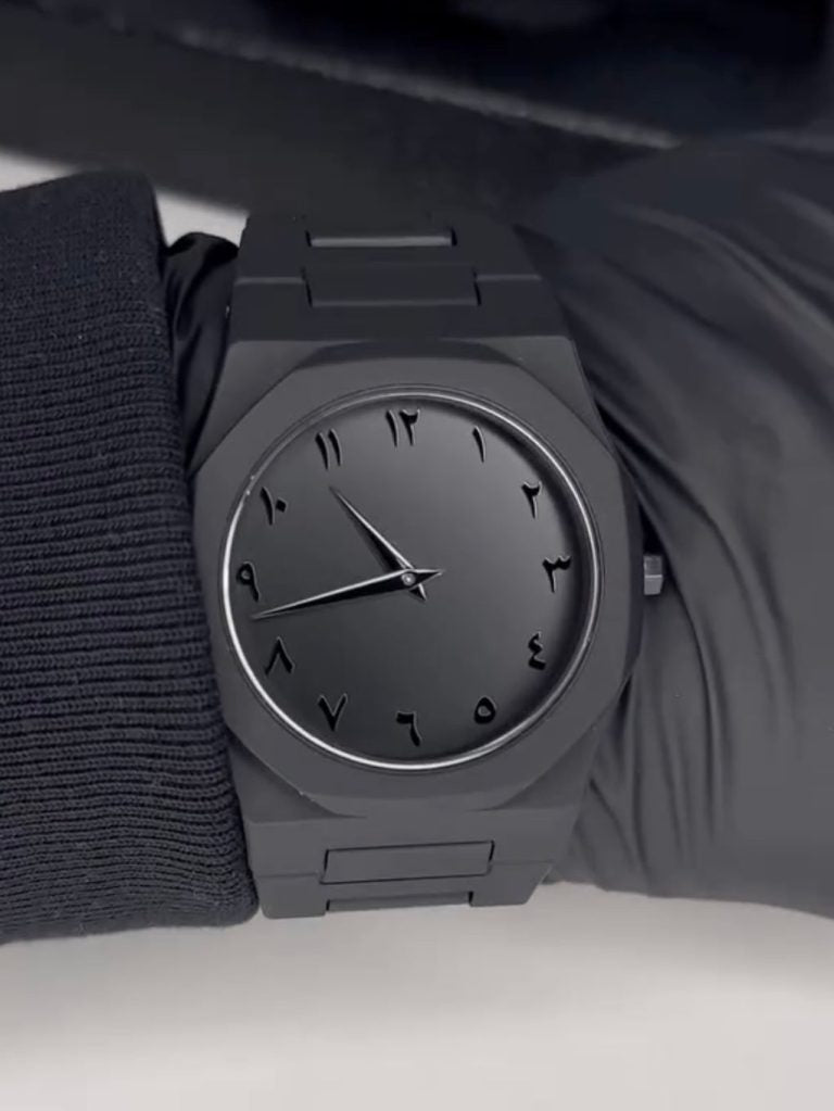 Full Black Aura Quartz Watch – Lightweight Design, , Premium Quality & Finish – Best Quality Analog Watch For Boys – Watch For Men | Full Black Color Watch (with Random Box)